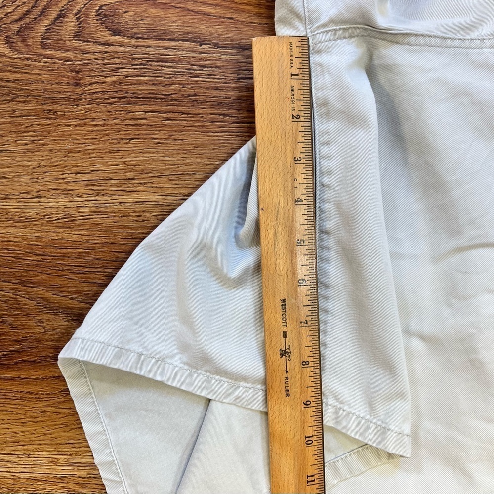 Quiksilver Men's Vintage Cream Khaki Shorts Size 34 90s Y2K - Picture 6 of 8